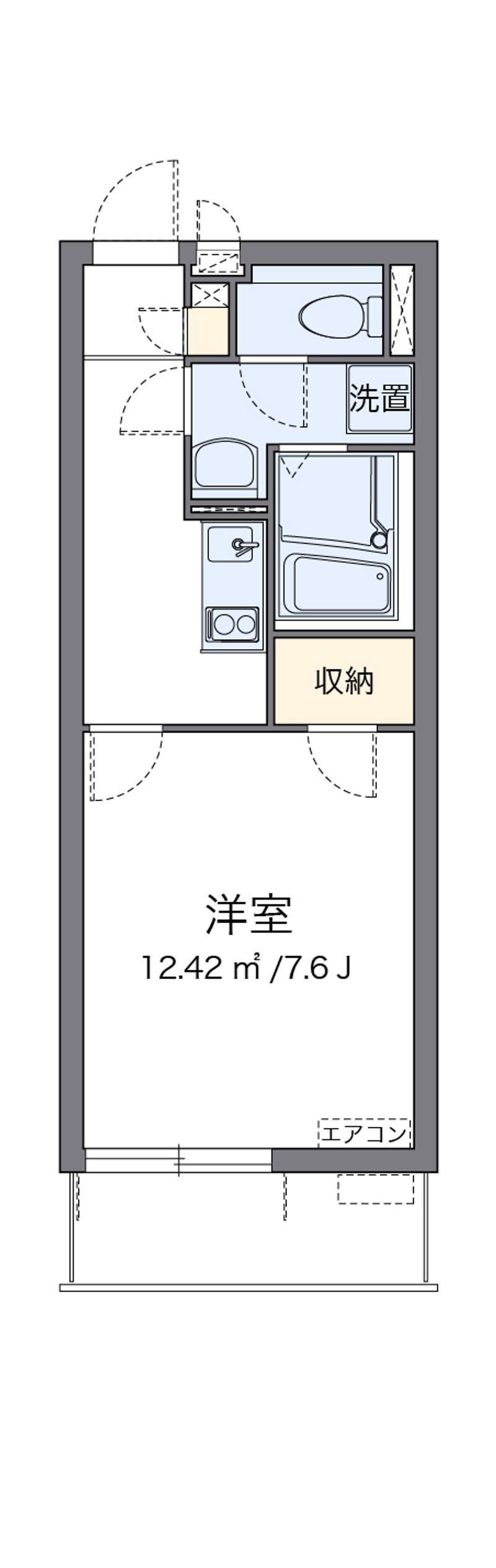 クレイノヴィレッタ 間取図