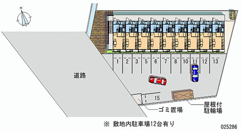 25286 Monthly parking lot