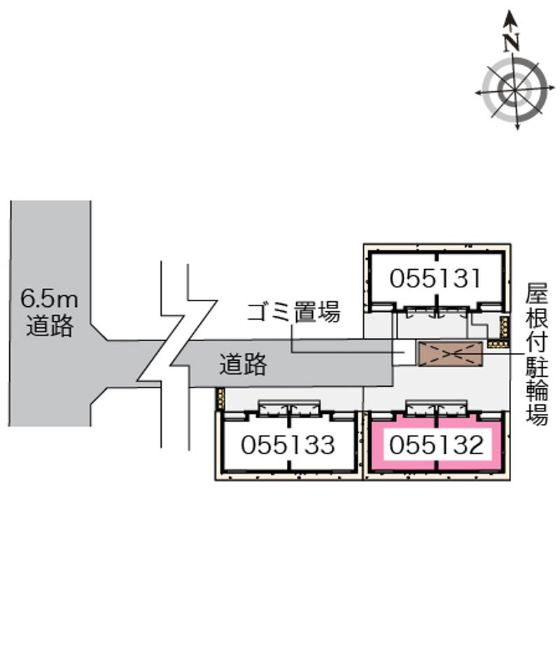 レオネクストジャルディーノＢ 配置図