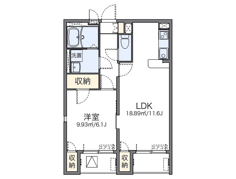 レオネクストサンモールⅢ 間取り