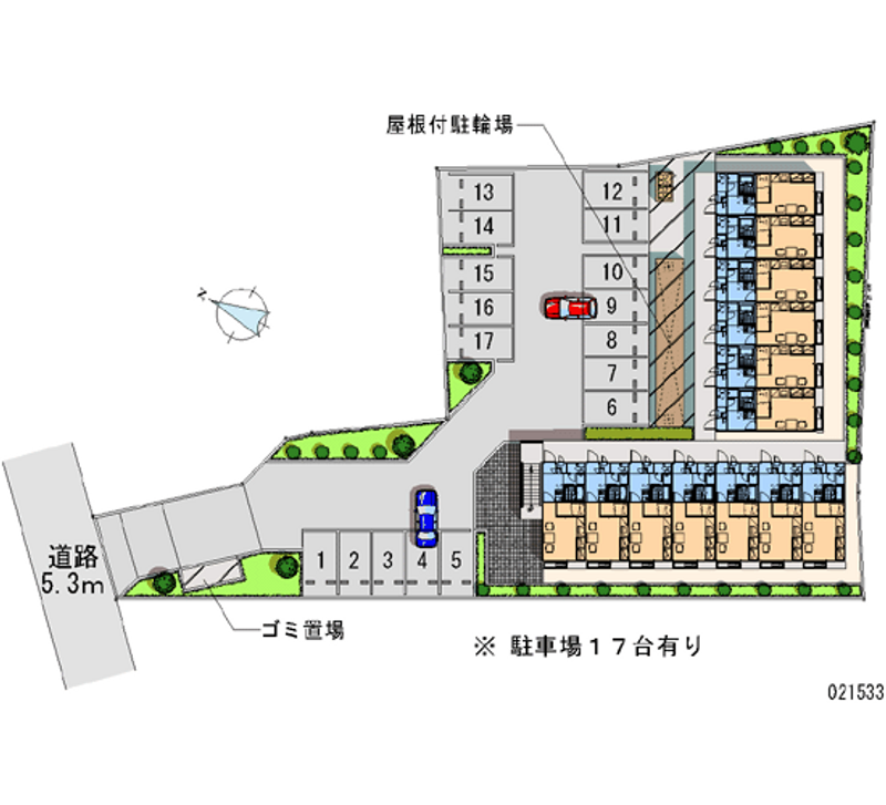 21533月租停車場