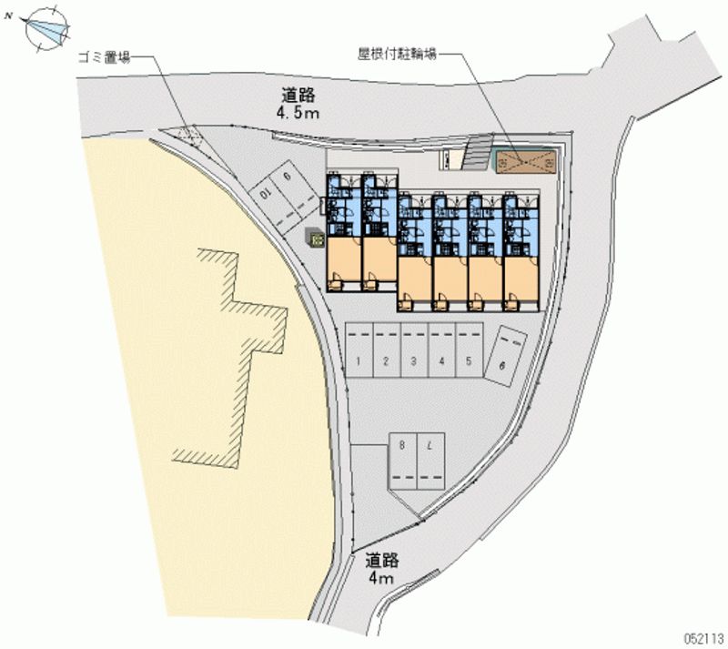 レオネクスト長畑 月極駐車場