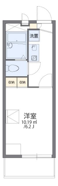 レオパレスエアフォルク 間取り図