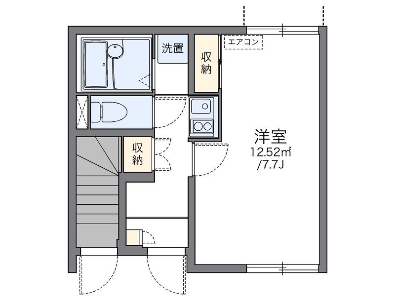 レオネクスト野田南 間取図