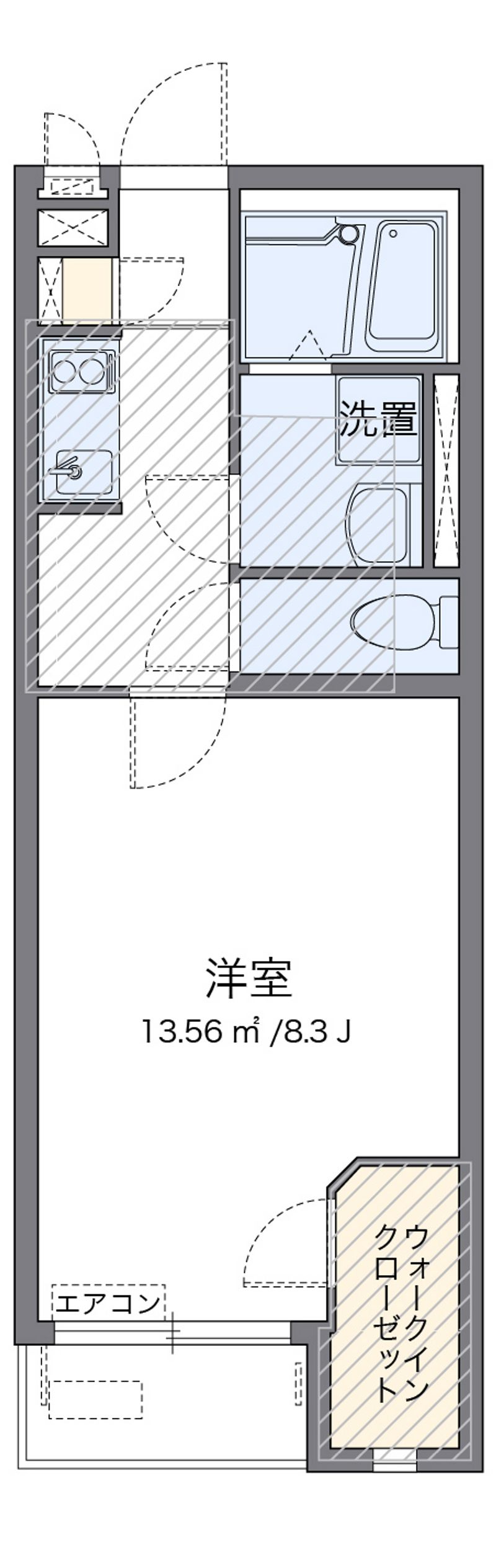 ミランダル　シエル　Ⅱ 間取図