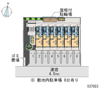 37023 Monthly parking lot