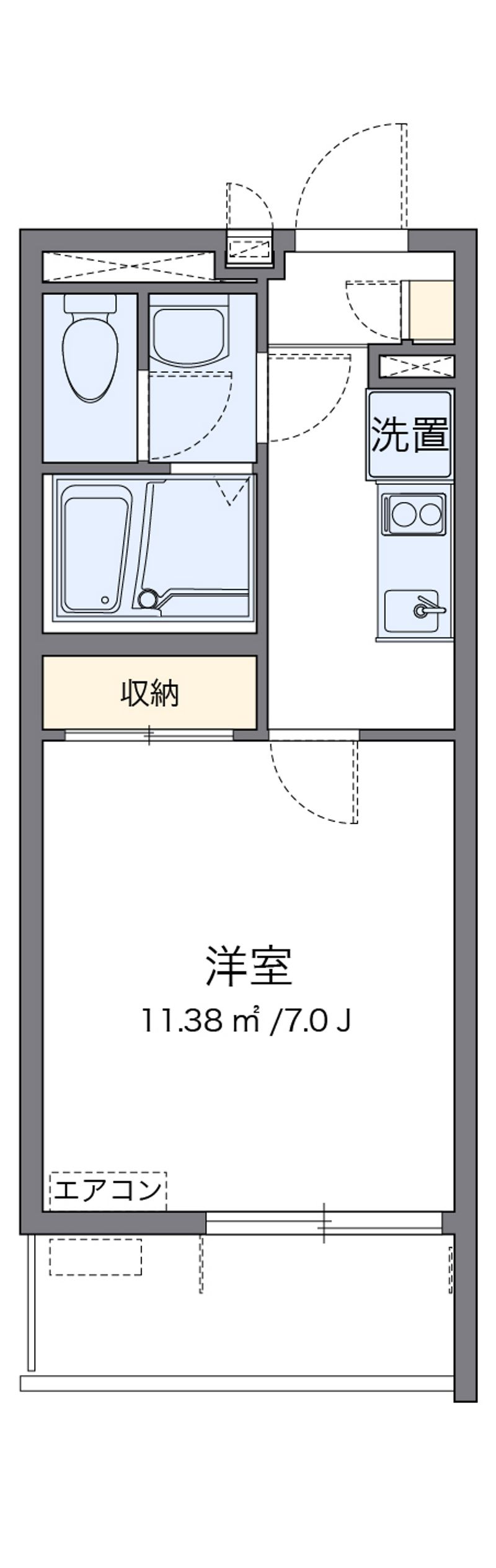 クレイノアクアラグーン 間取り