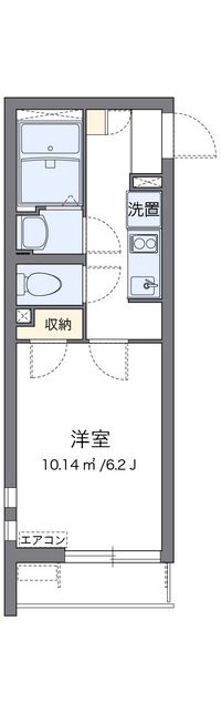 クレイノグランディールＤ 間取り図