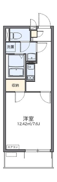 レオネクストライトコート 間取り図