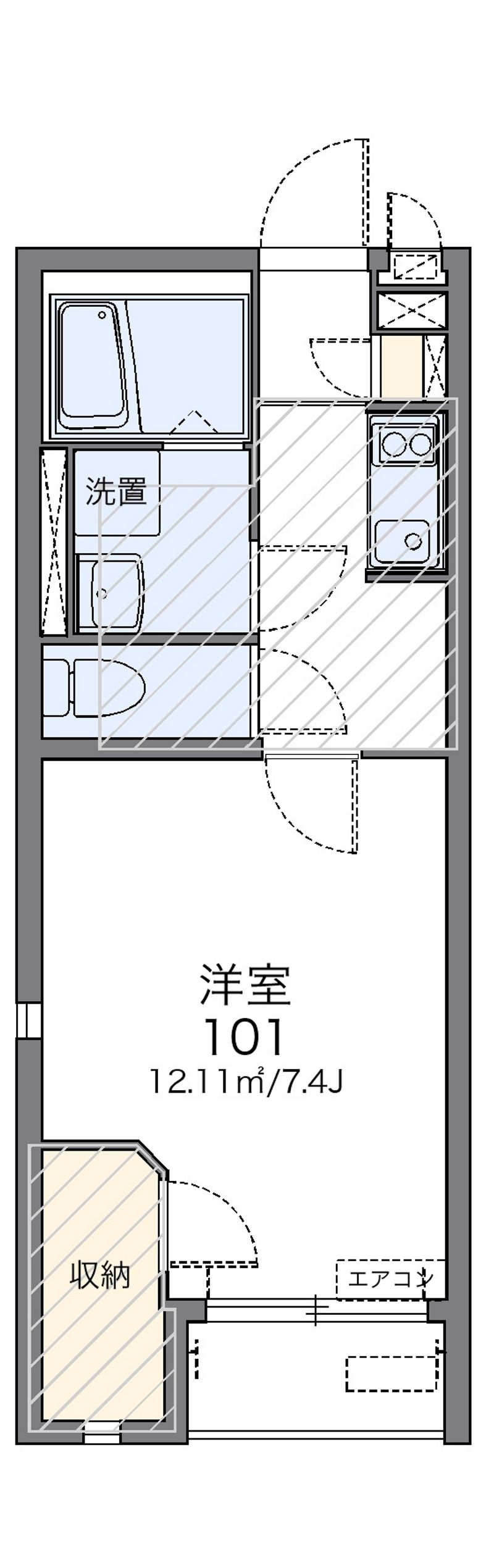 レオネクスト台町 間取図