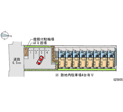 レオパレスグリーンフォレスト 月極駐車場