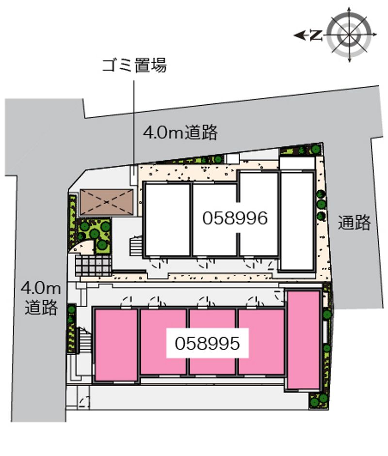 クレイノＭ 配置図
