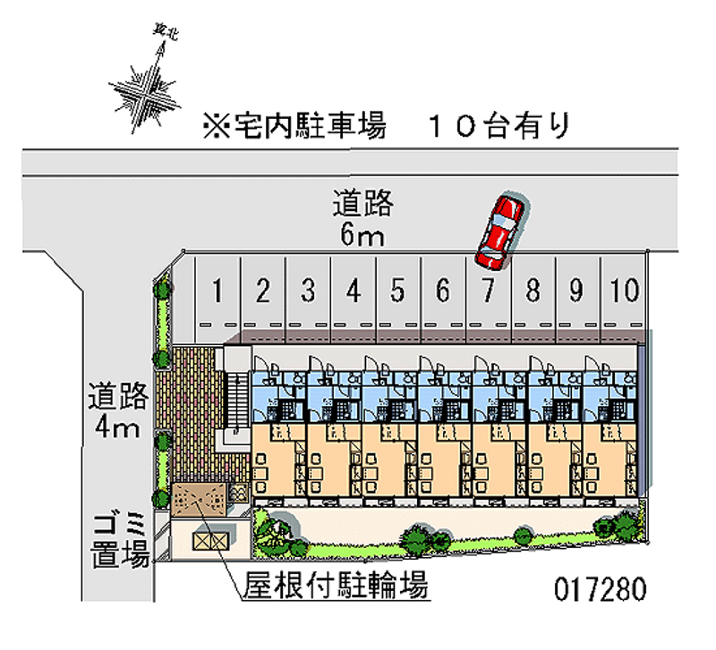 レオパレスＰＲＯＶＡＮＣＥ 月極駐車場