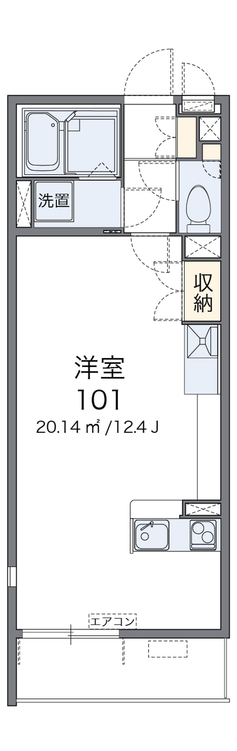 レオネクストラベンダー 間取図