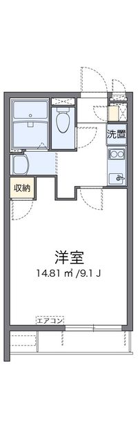 クレイノアルページュⅡ 間取り図