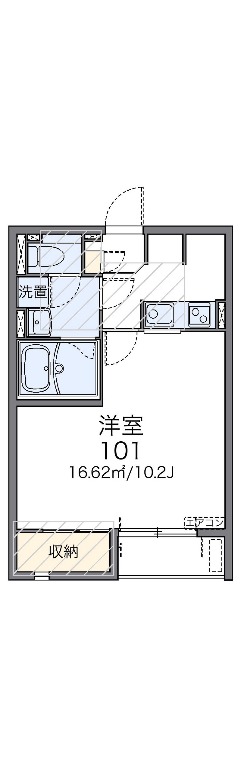 レオネクストかしわのき 間取図