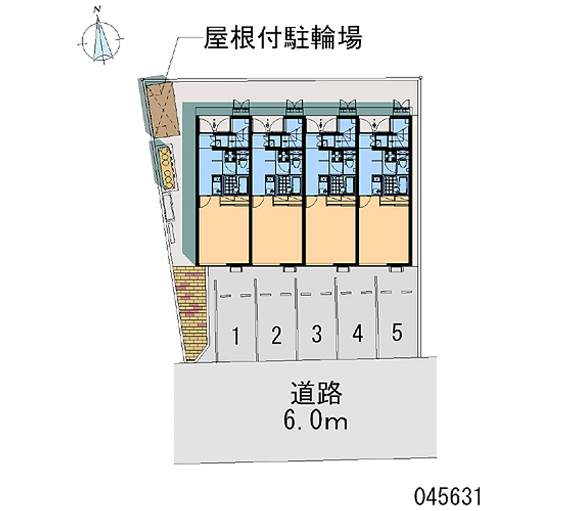 レオネクスト六軒屋 月極駐車場