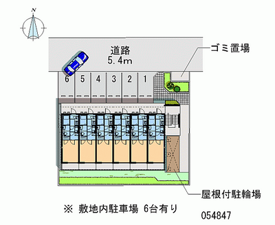 54847 Monthly parking lot