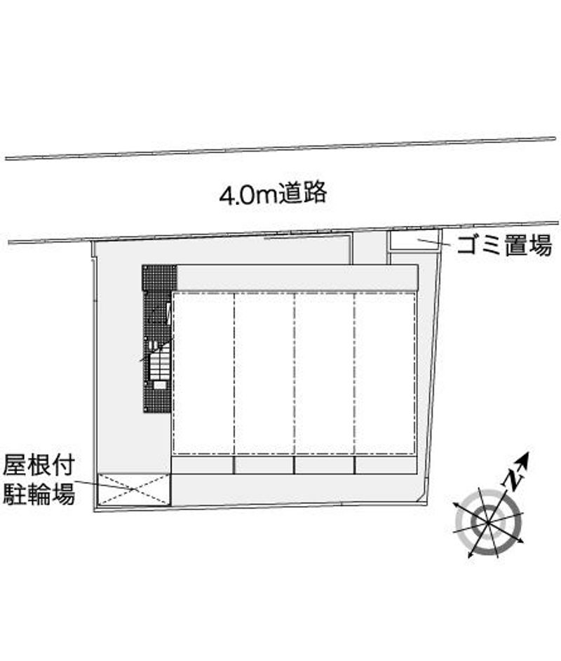レオパレスカームヴィラ 配置図