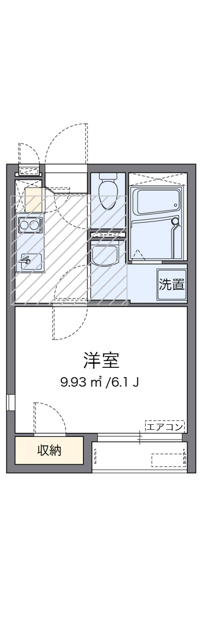 レオネクストヴィラ間坂 間取り