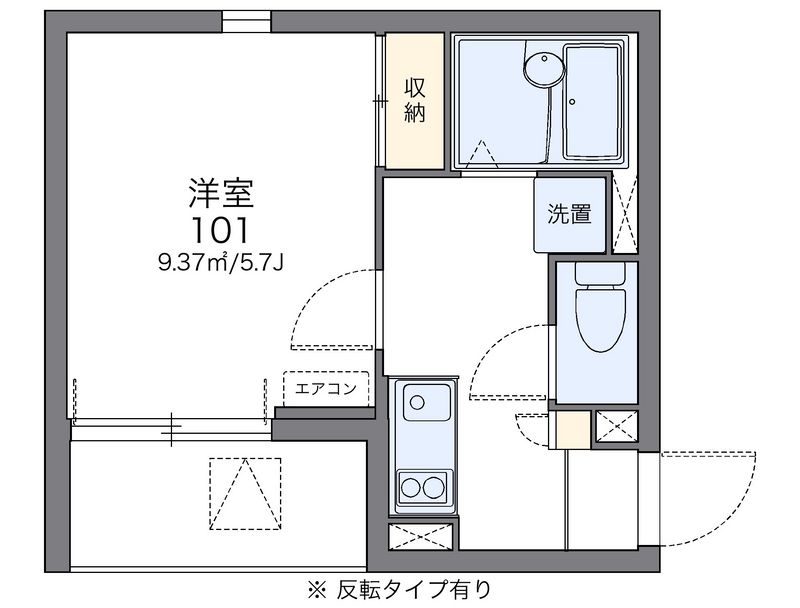 レオネクストヒューゲル六番館 間取図