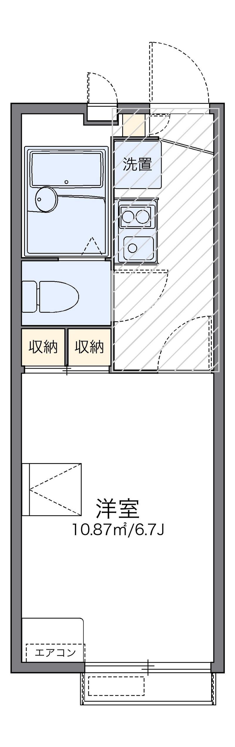 レオパレスＫ＆Ｈ 間取り