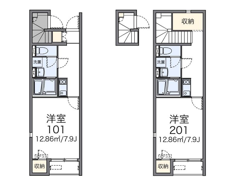 レオネクストイーグルコート五輪 間取図