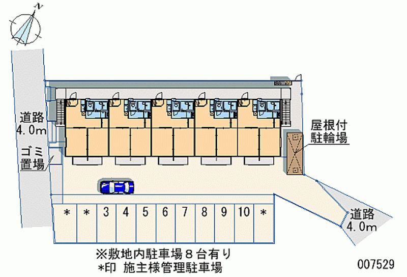 レオパレスＫＯＹＡＭＡ 月極駐車場