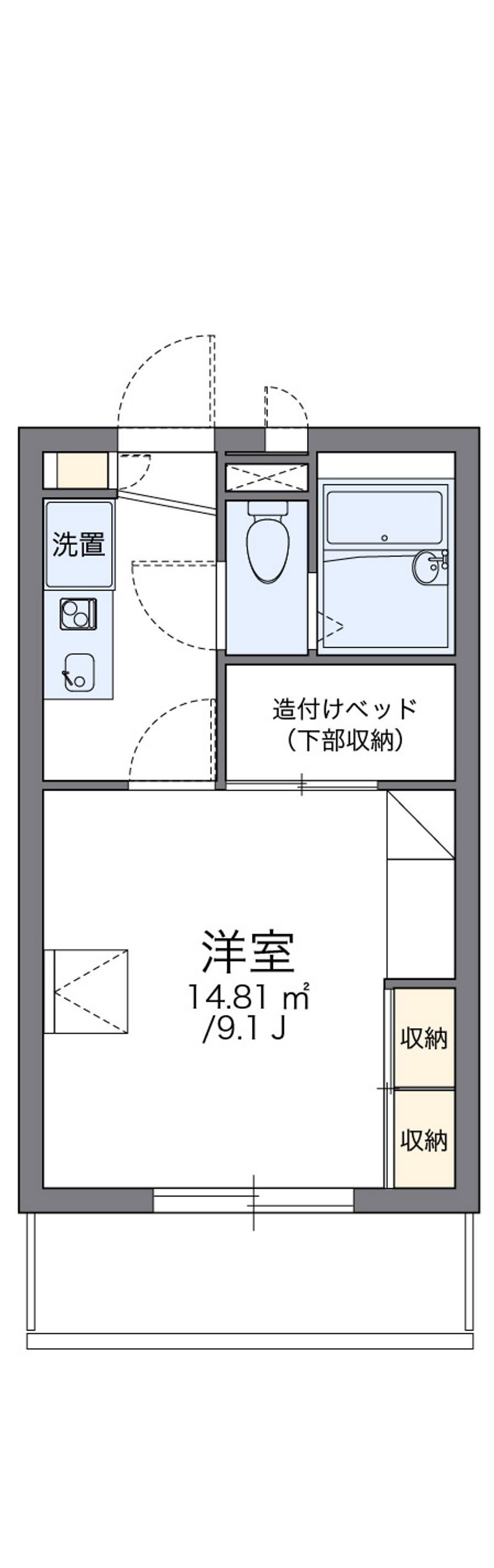 レオパレスＳＯＰＨＩＡ 間取図