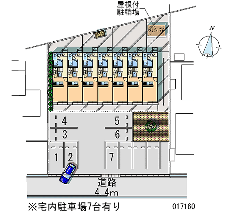 17160月租停車場