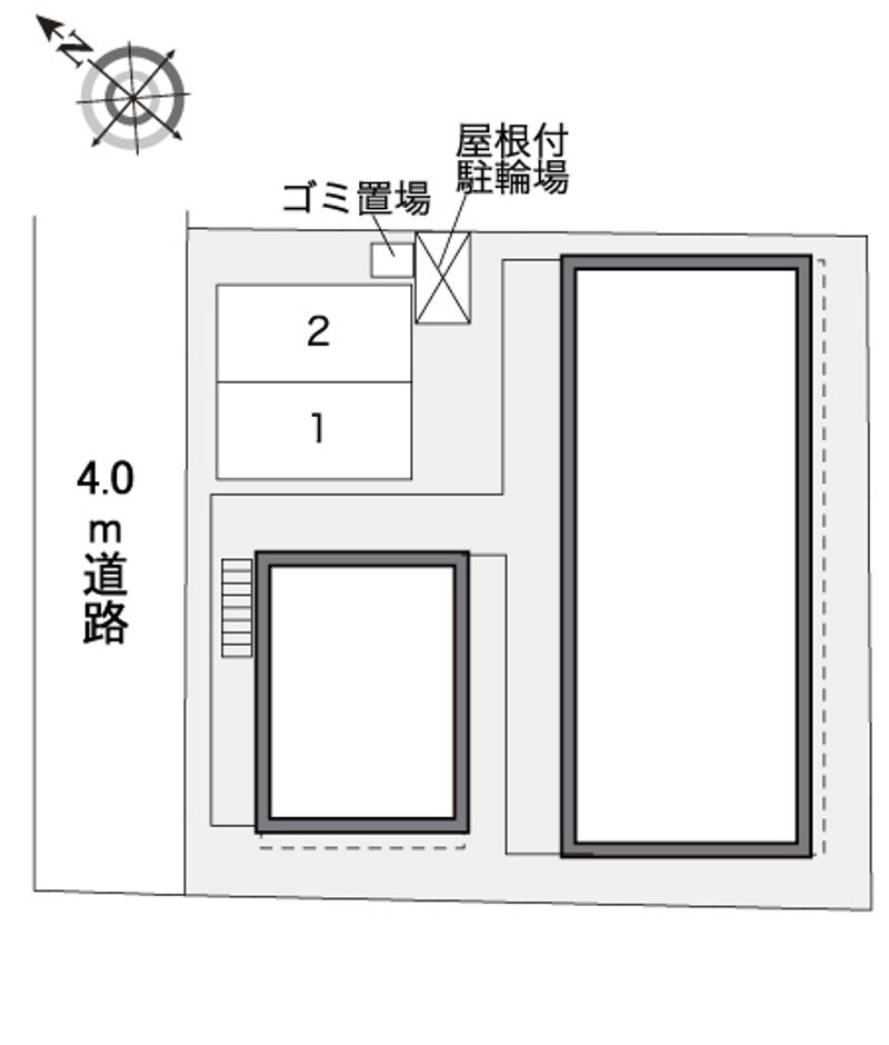 レオパレスアネシス 配置図