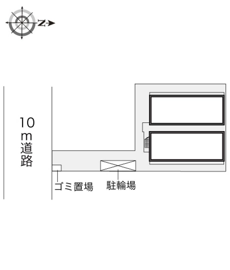 レオパレスルミエール 配置図
