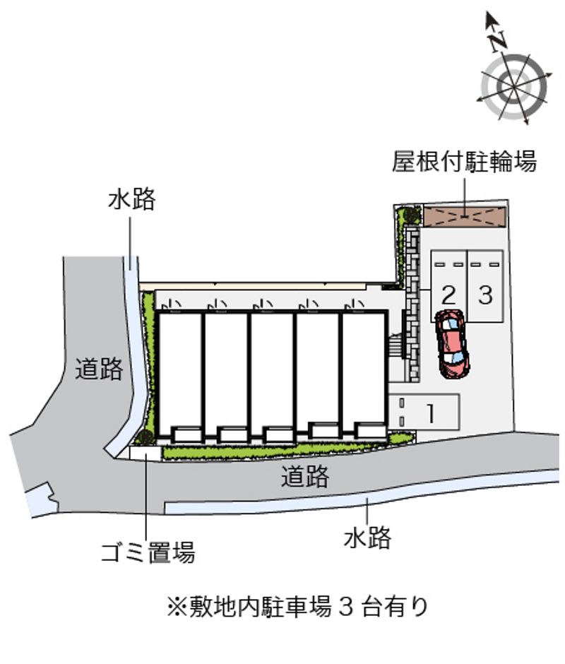 ミランダクオーレ 配置図