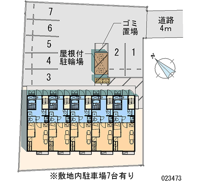 23473月租停车场