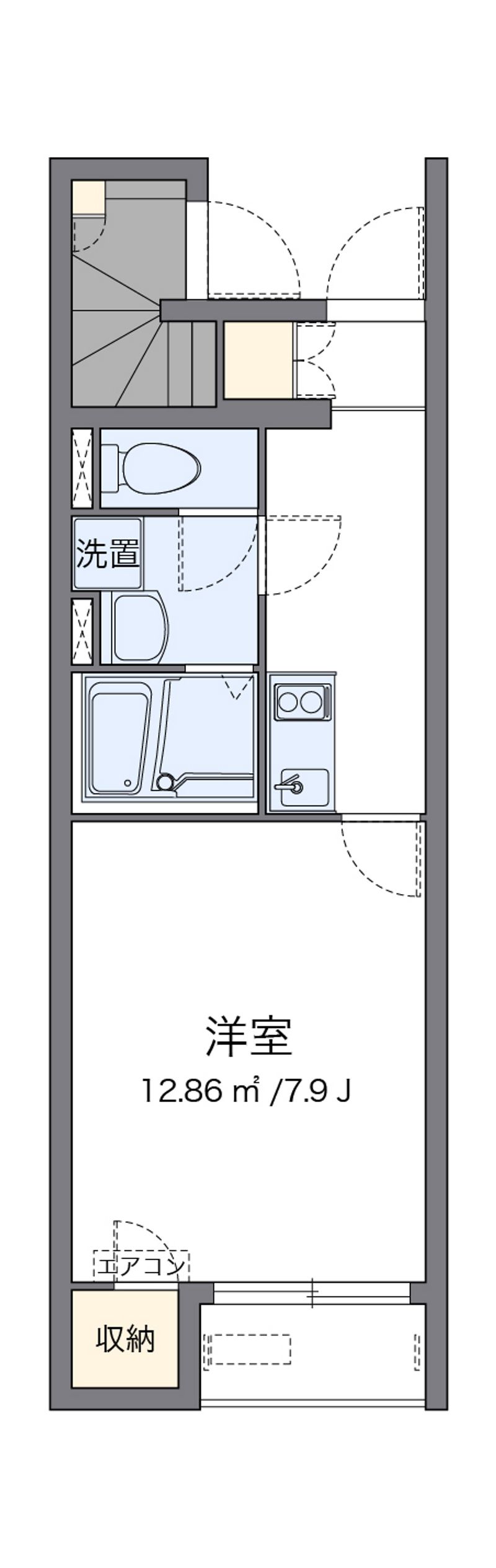 LEONEXT Kozuru Nibankan Floor plan