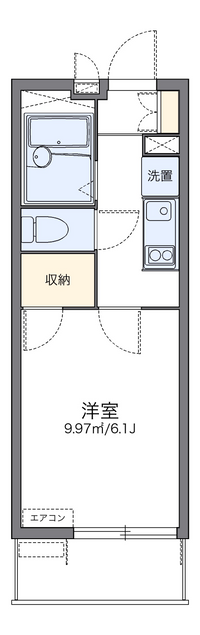 レオパレスセディチ 間取り図