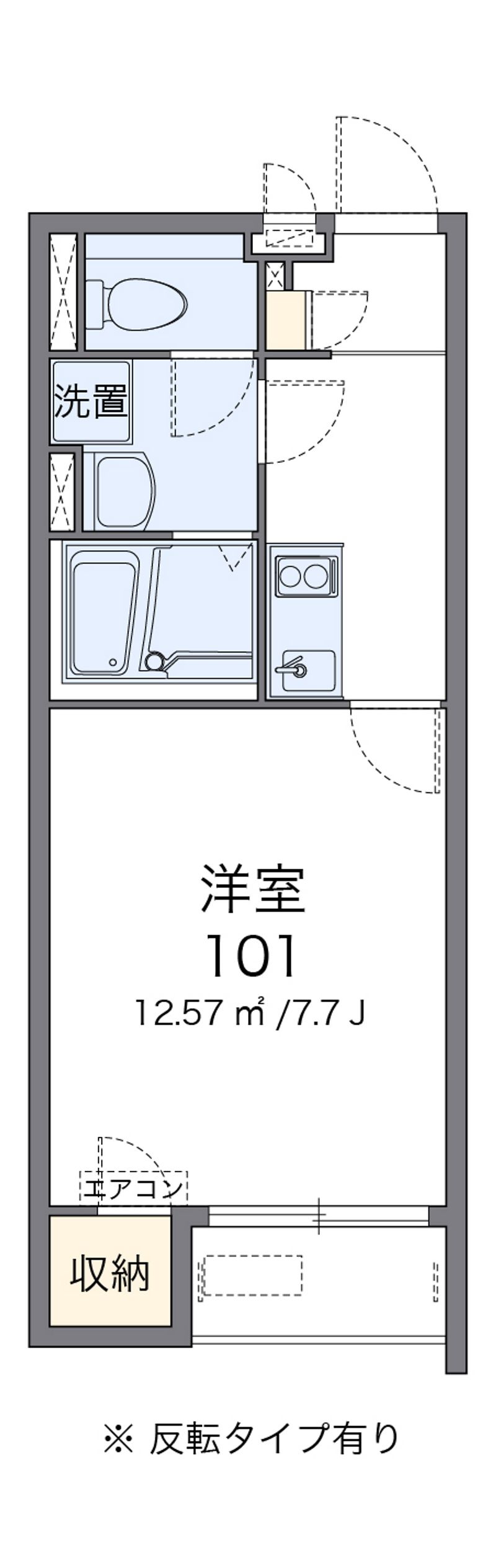クレイノシャルマンⅡ 間取図