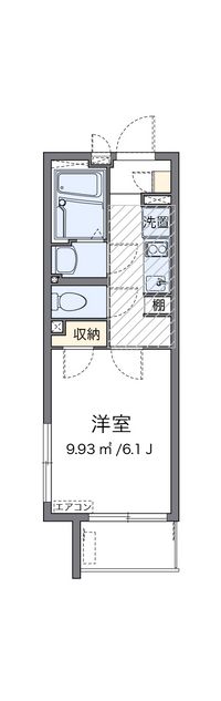 クレイノパークピア火宮 間取り図