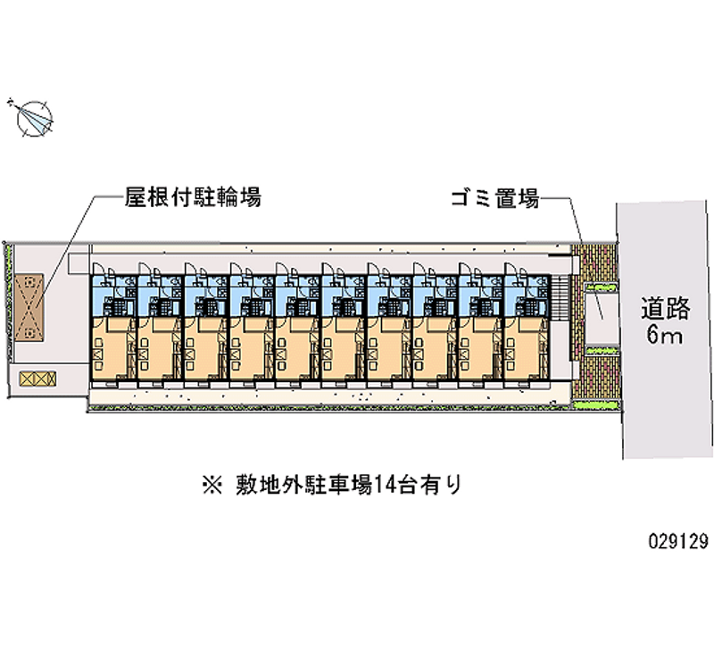 レオパレス鈴蘭 月極駐車場