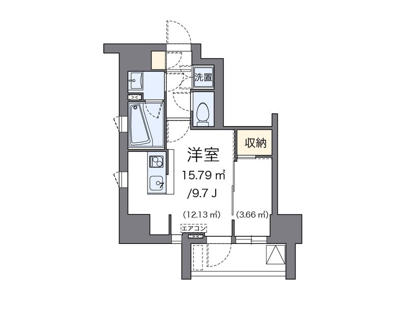 ＬＯＶＩＥ麻布十番 間取図