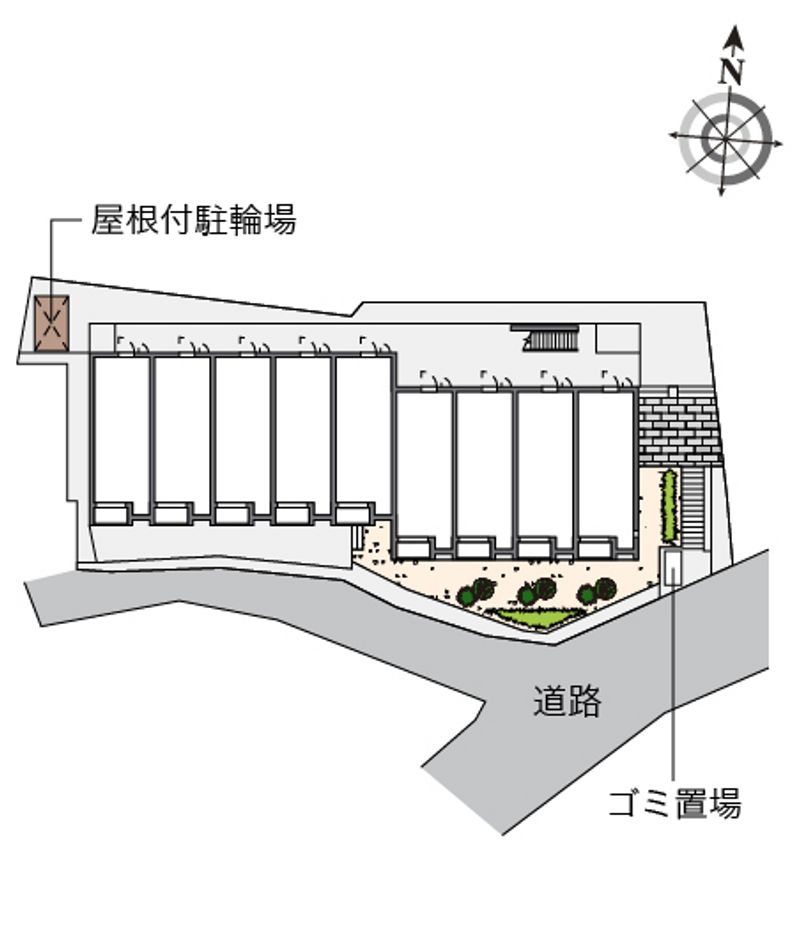 レオネクストＨＯＰＥ　山祇 配置図