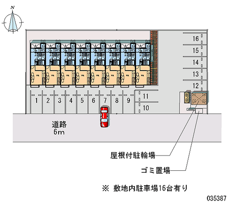 レオパレスＹＯＫＯＭＩＣＨＩ 月極駐車場