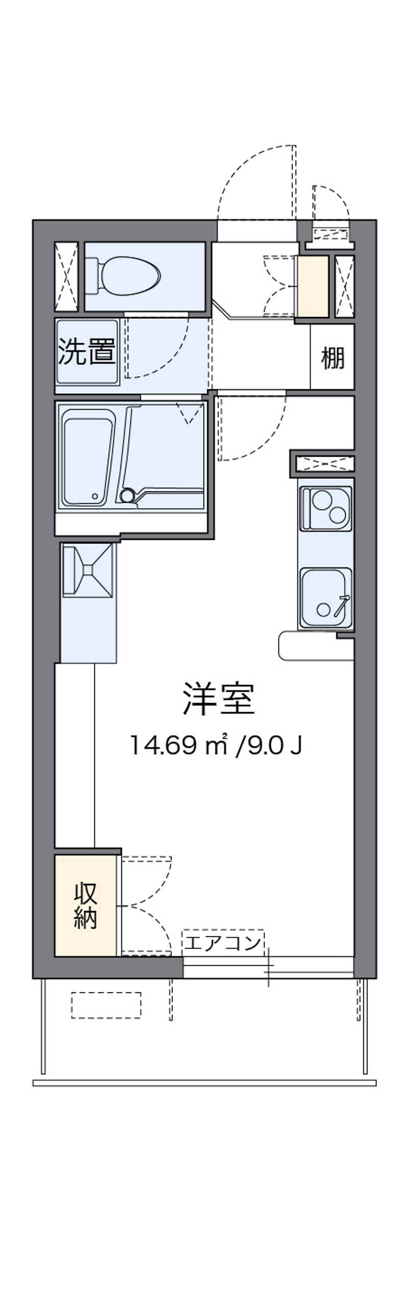 ミランダパークヒルズ妙蓮寺 間取り