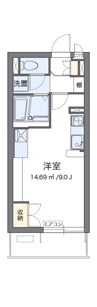 ミランダパークヒルズ妙蓮寺 間取り図