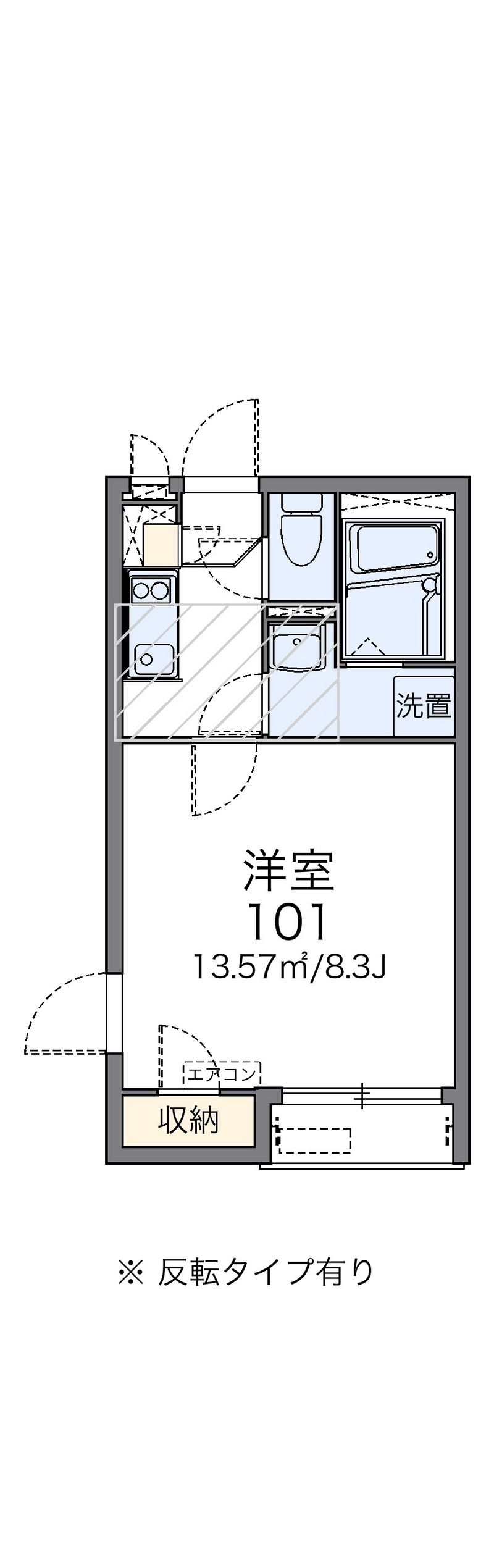 レオネクストＤＲＥＡＭ 間取図