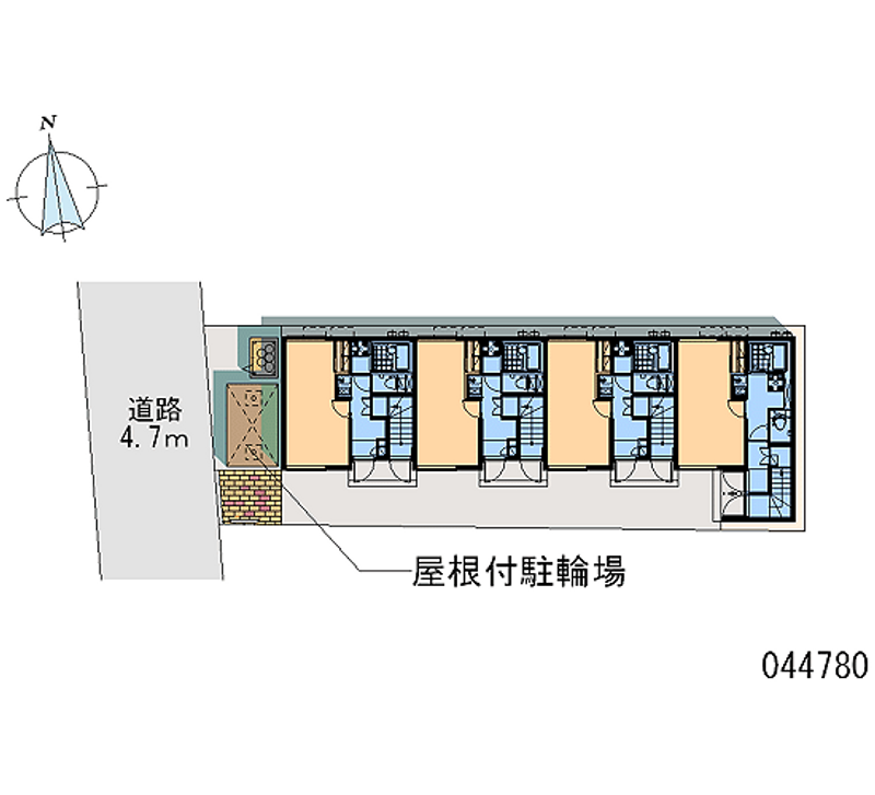 レオネクスト山下 区画図