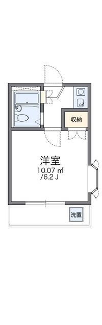 レオパレス土古第２ 間取り図