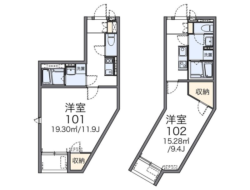 レオネクスト太田川 間取図