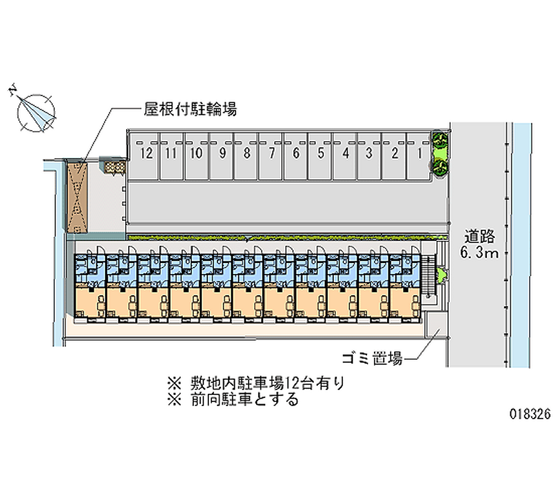 18326月租停车场