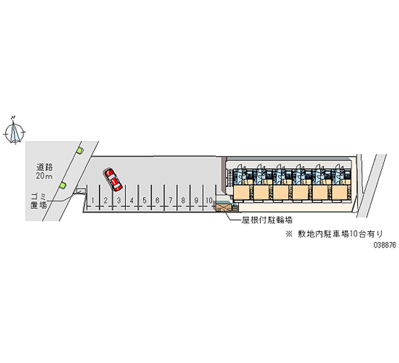 レオパレス車藤 共用部分